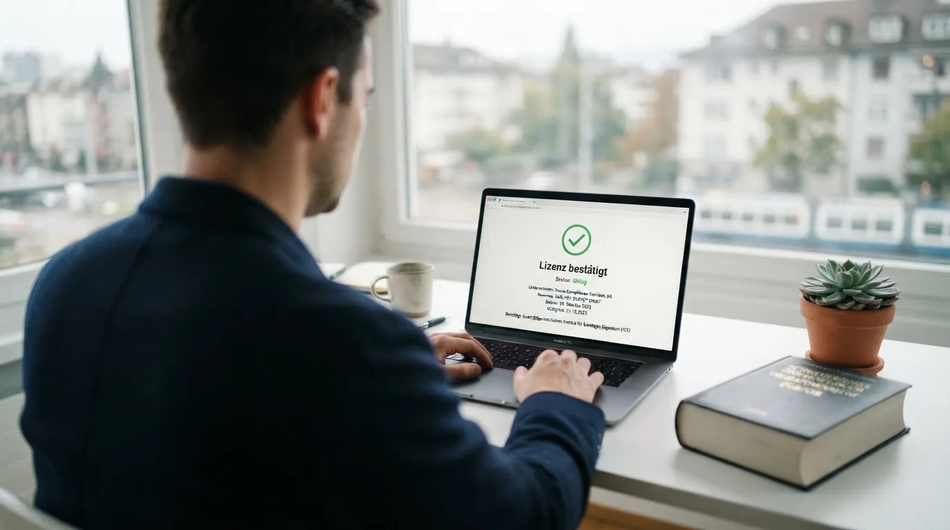 Amtliches Schreiben mit Stempel auf einem Schreibtisch neben einem Gesetzbuch — beste online casino mit cashtocode bezahlen