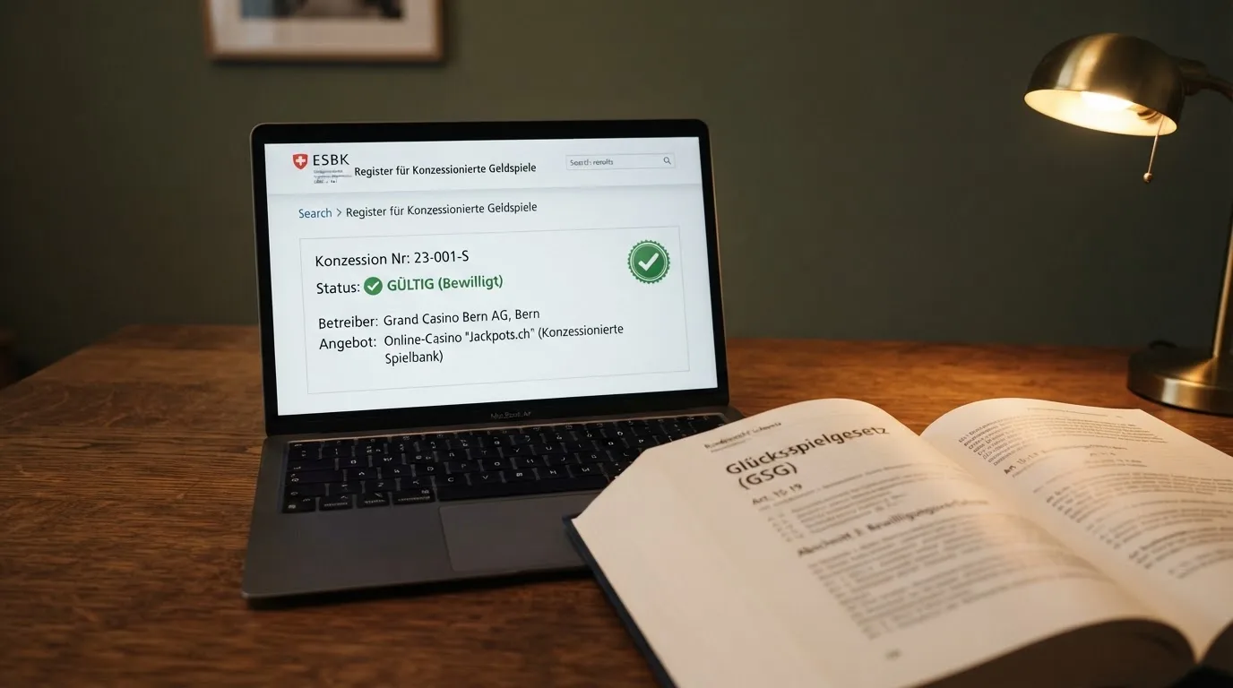 Amtliches Schreiben mit Stempel auf einem Schreibtisch neben einem Gesetzbuch — online casino bonus ohne einzahlung ohne download
